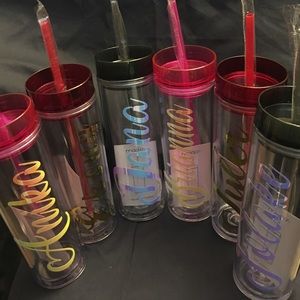 Personalized 16oz skinny tumbler